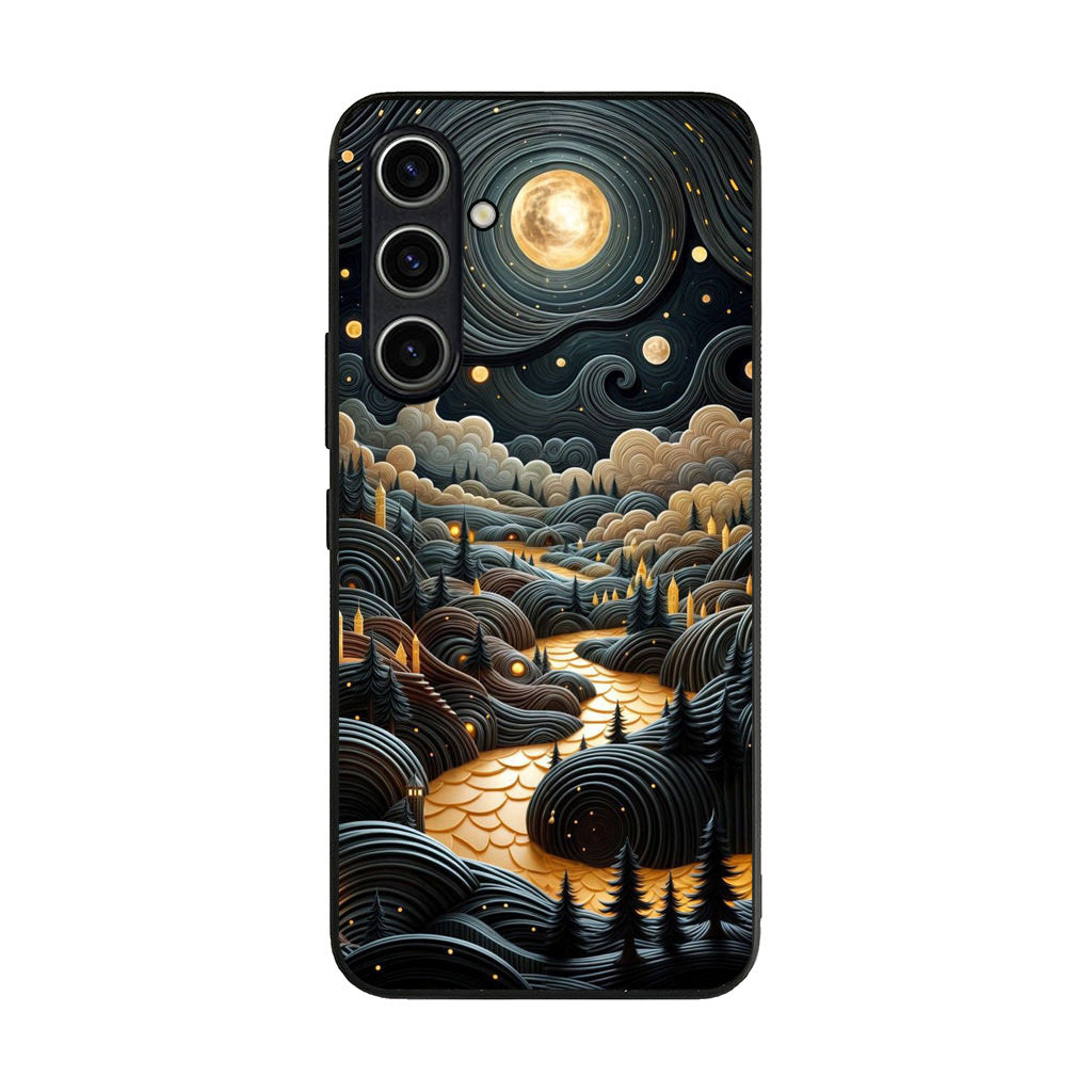 Whispers of the Lunar Valley Samsung Galaxy A35 5G Case