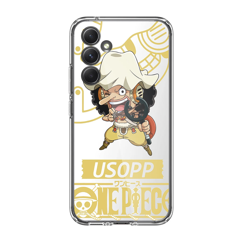 Chibi Usopp Samsung Galaxy A35 5G Case