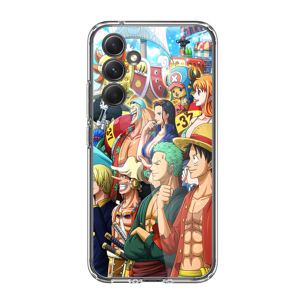 Crew of Mugiwara Pirate Samsung Galaxy A35 5G Case