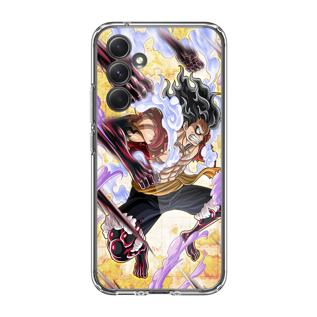 Luffy Gomu Gomu No Black Mamba Samsung Galaxy A35 5G Case