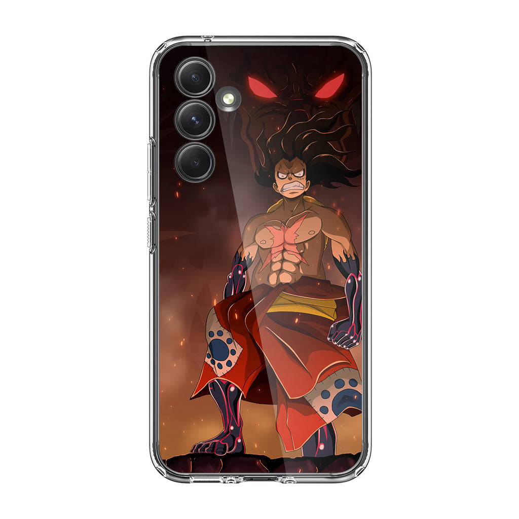 Luffy Snake Man Form Samsung Galaxy A35 5G Case