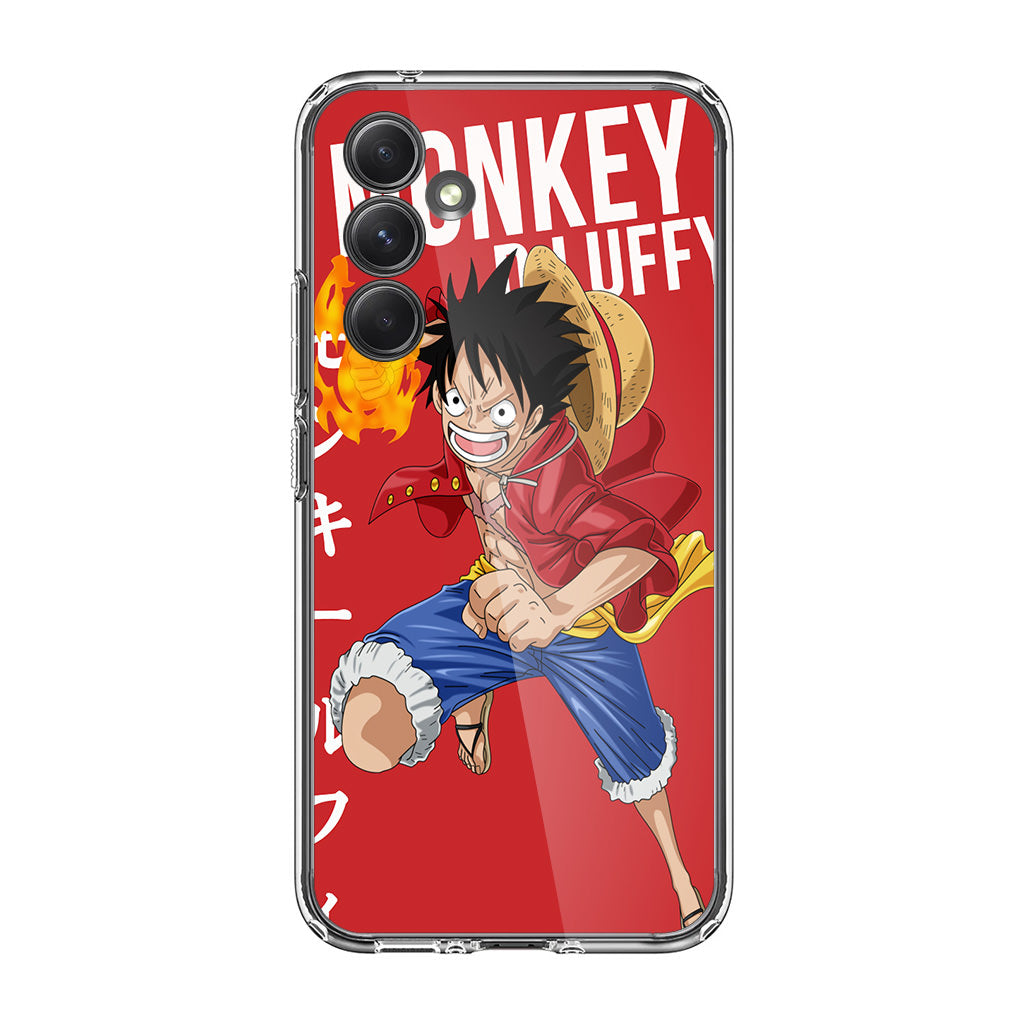 Monkey D Luffy Samsung Galaxy A35 5G Case