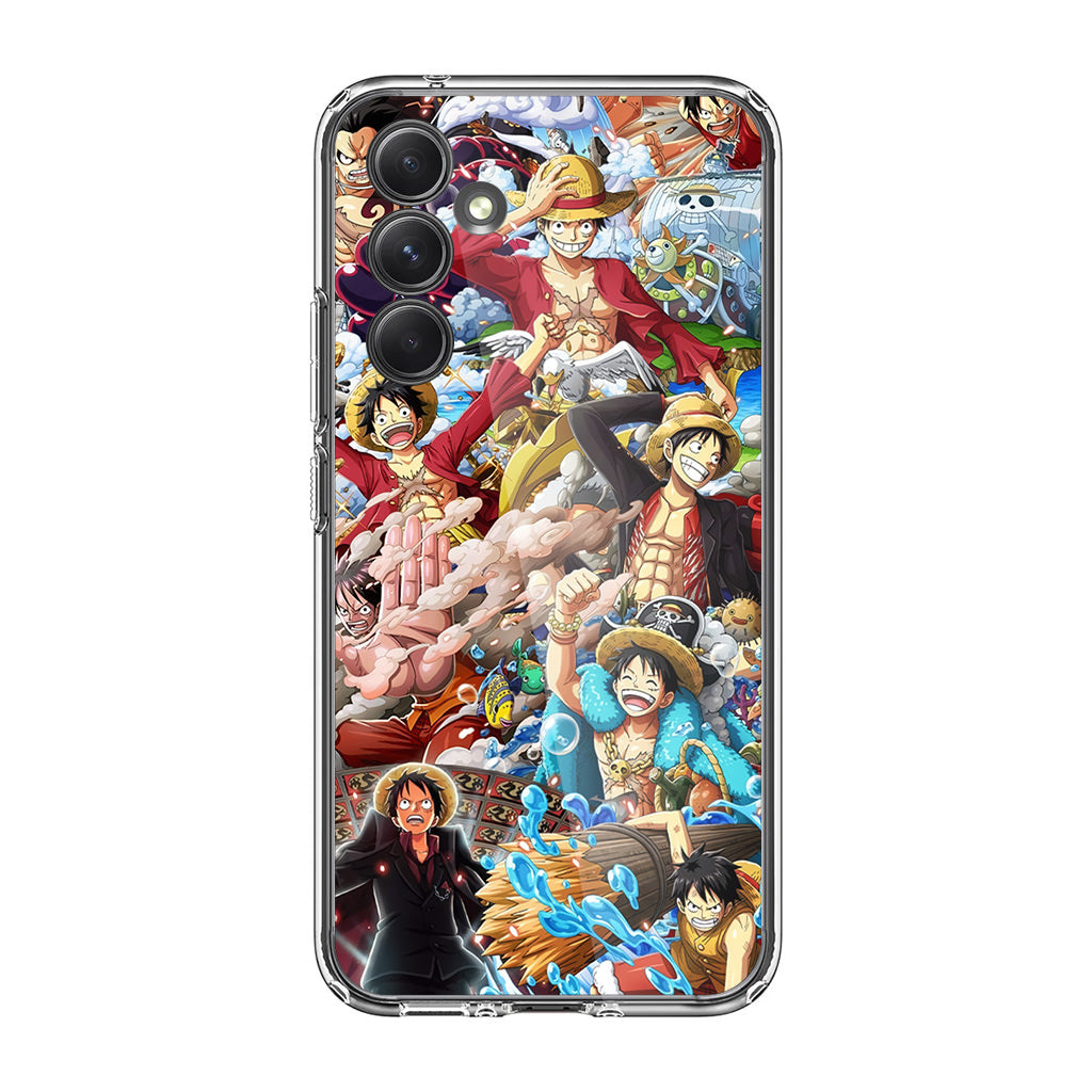 Monkey D Luffy Collections Samsung Galaxy A35 5G Case