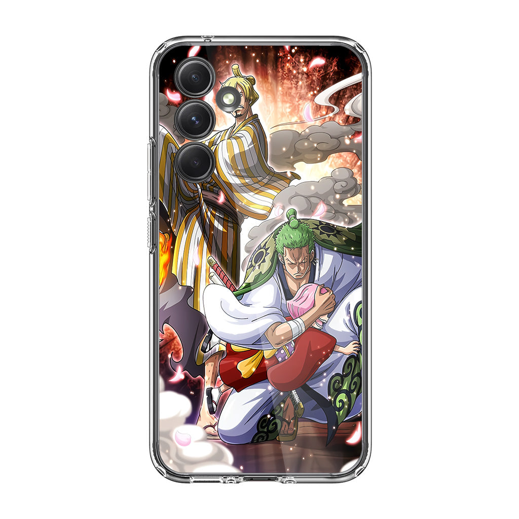 Sanji And Zoro Saving Otoko Samsung Galaxy A35 5G Case