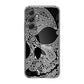 Black Skull Samsung Galaxy A35 5G Case