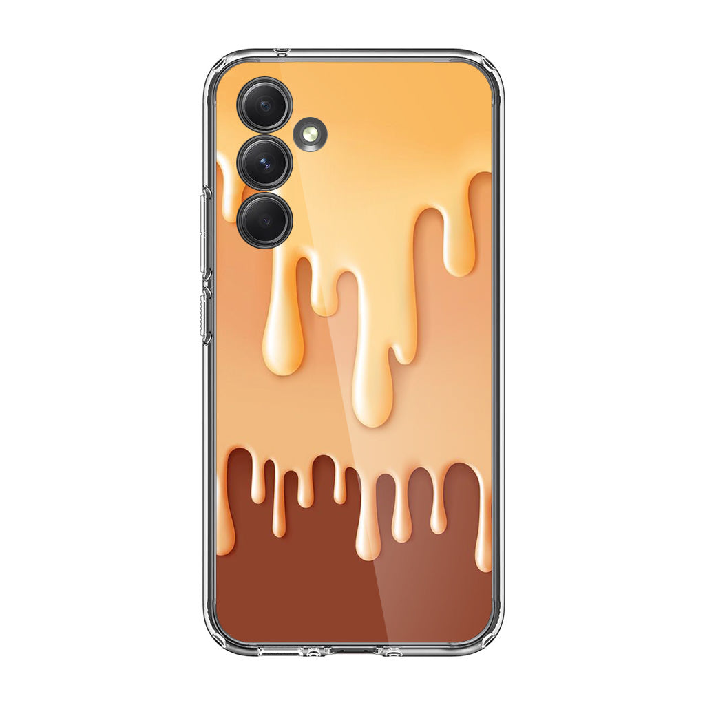 Cheese & Butter Dripping Samsung Galaxy A35 5G Case