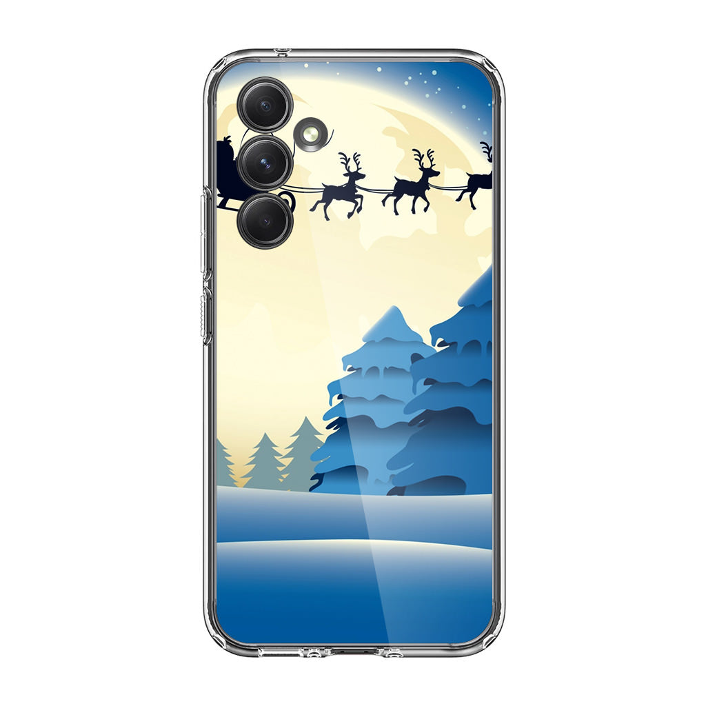 Christmas Eve Samsung Galaxy A35 5G Case