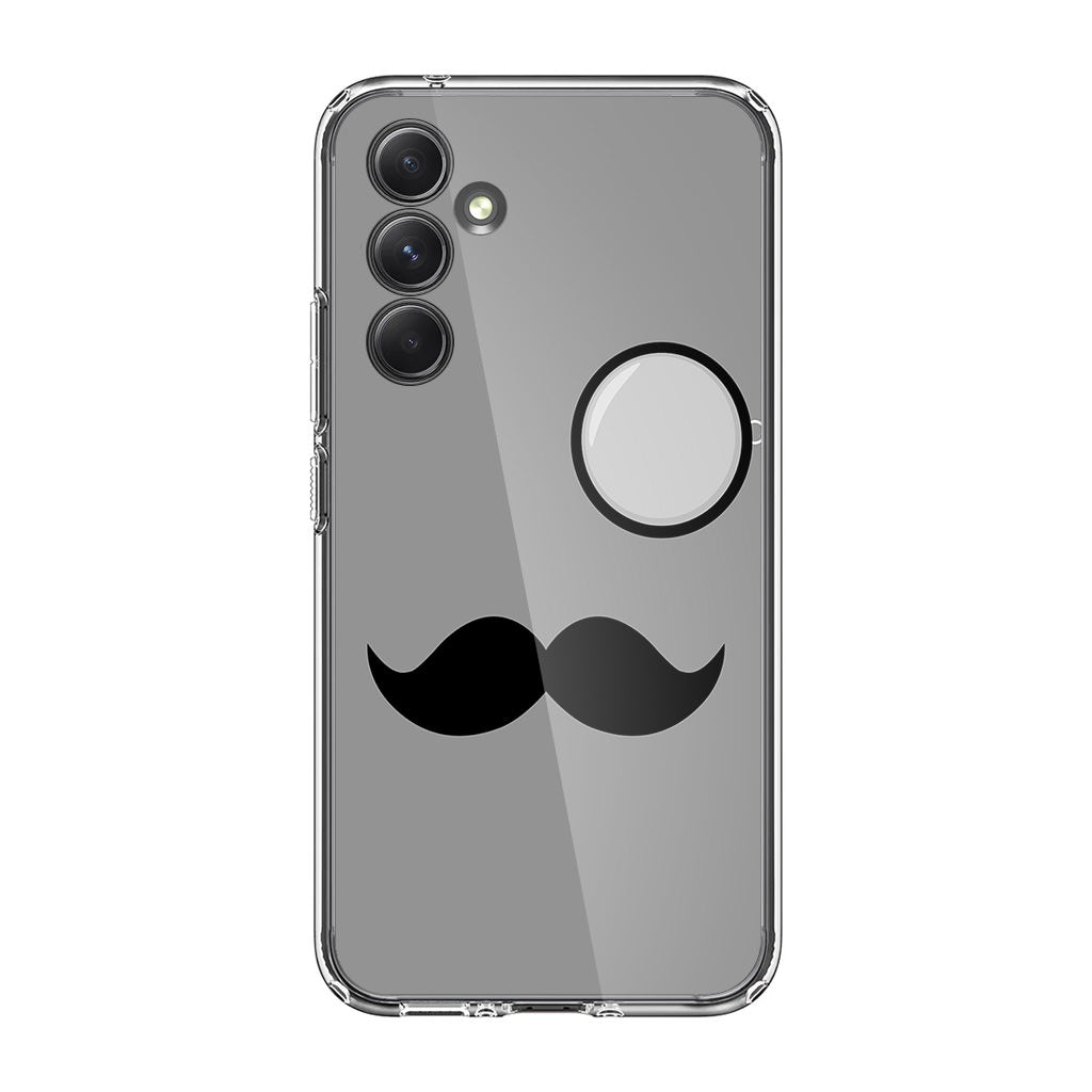 Classy Mustache Samsung Galaxy A35 5G Case