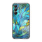 Colorful Art in Blue Samsung Galaxy A35 5G Case