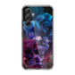 Colorful Dust Art on Black Samsung Galaxy A35 5G Case