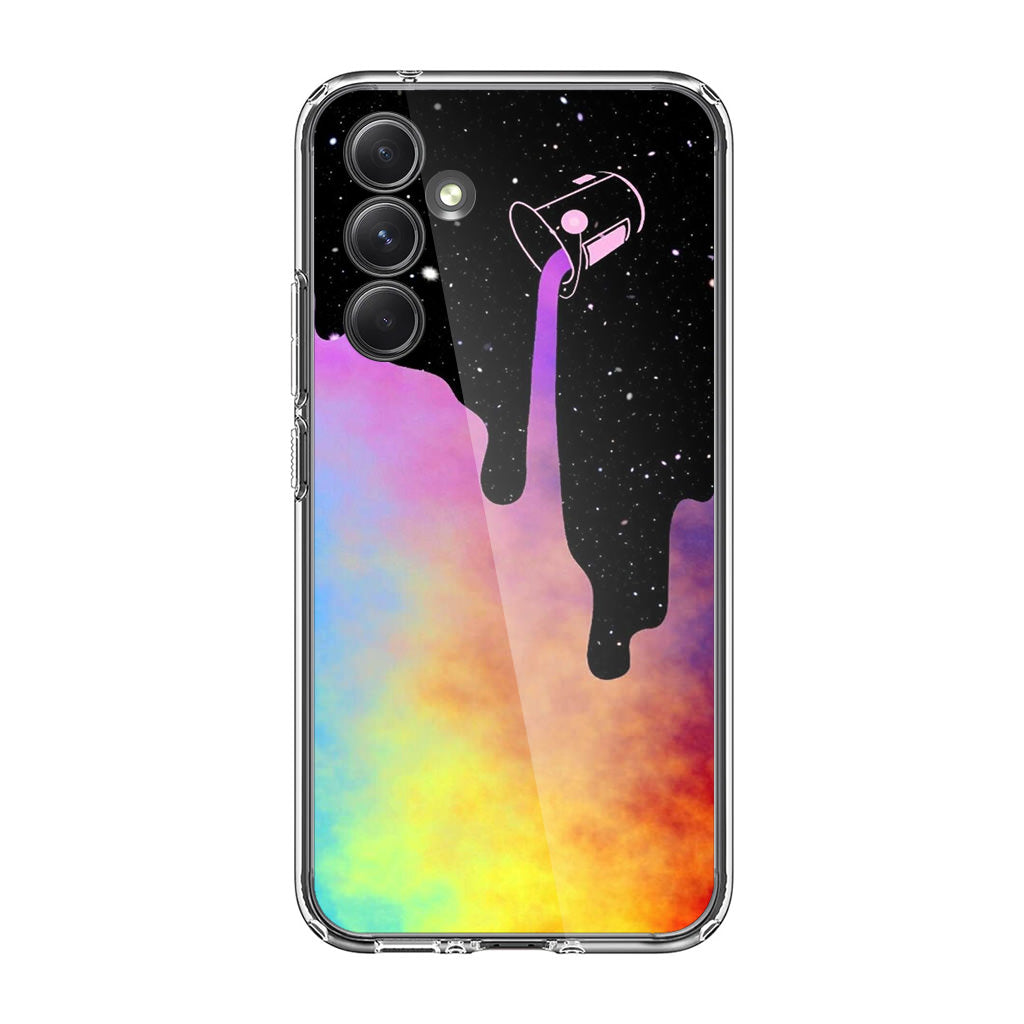 Coloring Galaxy Samsung Galaxy A35 5G Case