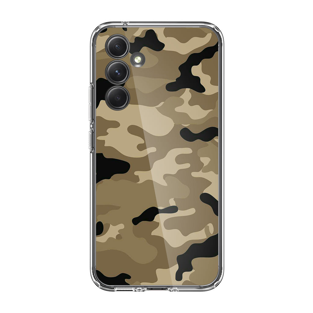 Desert Military Camo Samsung Galaxy A35 5G Case