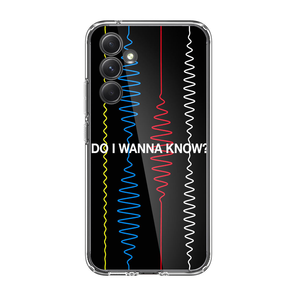 Do I Wanna Know Four Strings Samsung Galaxy A35 5G Case