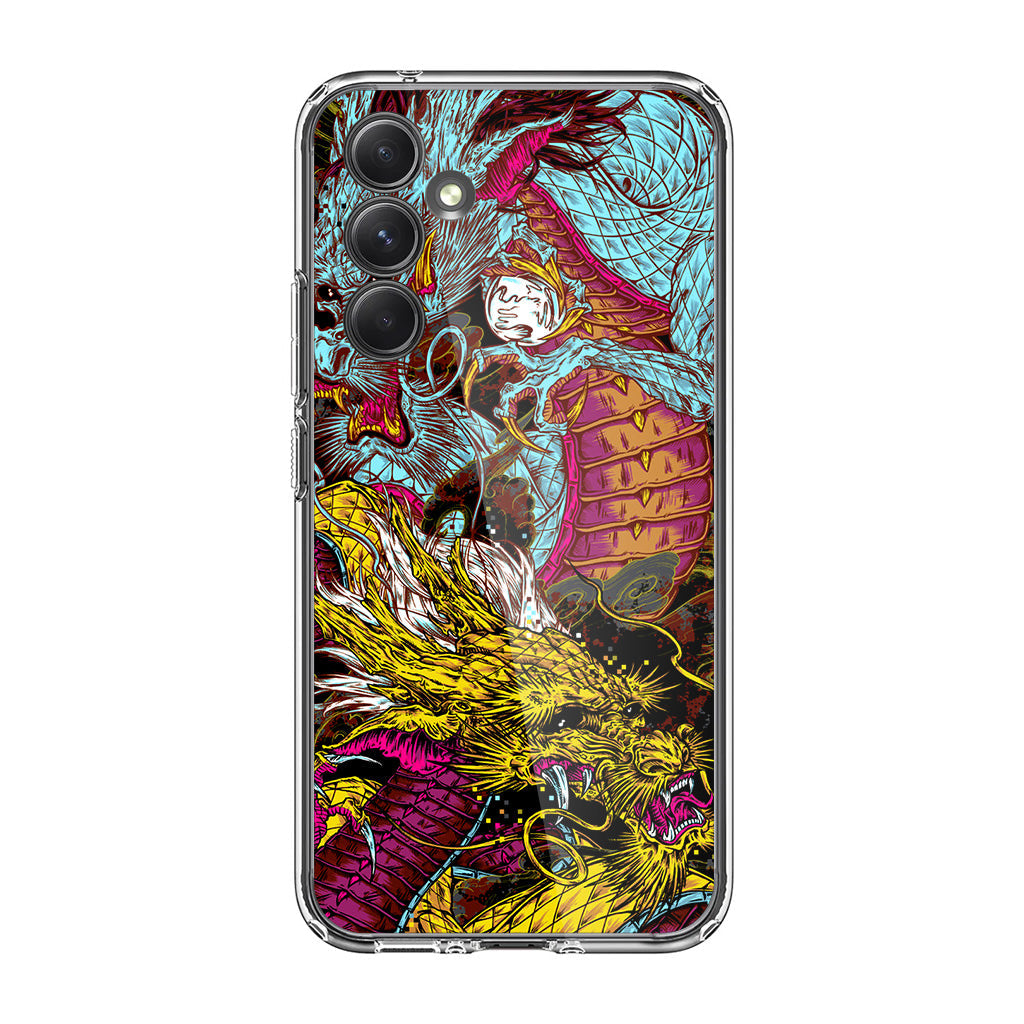 Double Dragons Samsung Galaxy A35 5G Case