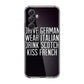 Drive German Wear Italian Drink Scotch Kiss French Samsung Galaxy A35 5G Case