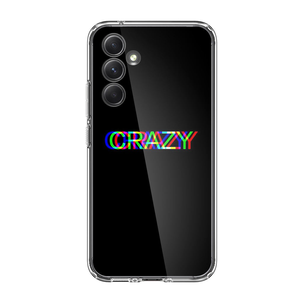 Glitch Crazy Samsung Galaxy A35 5G Case