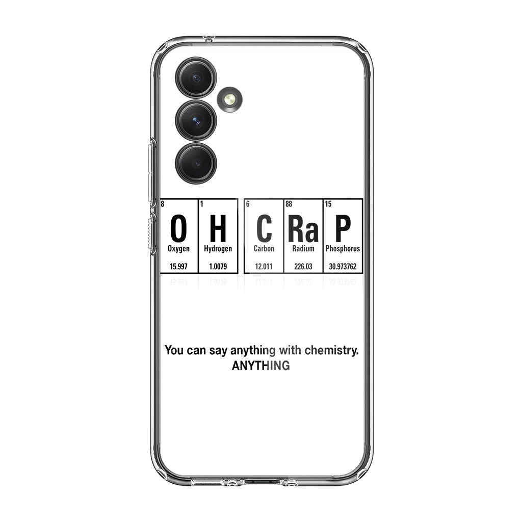 Humor Funny with Chemistry Samsung Galaxy A35 5G Case