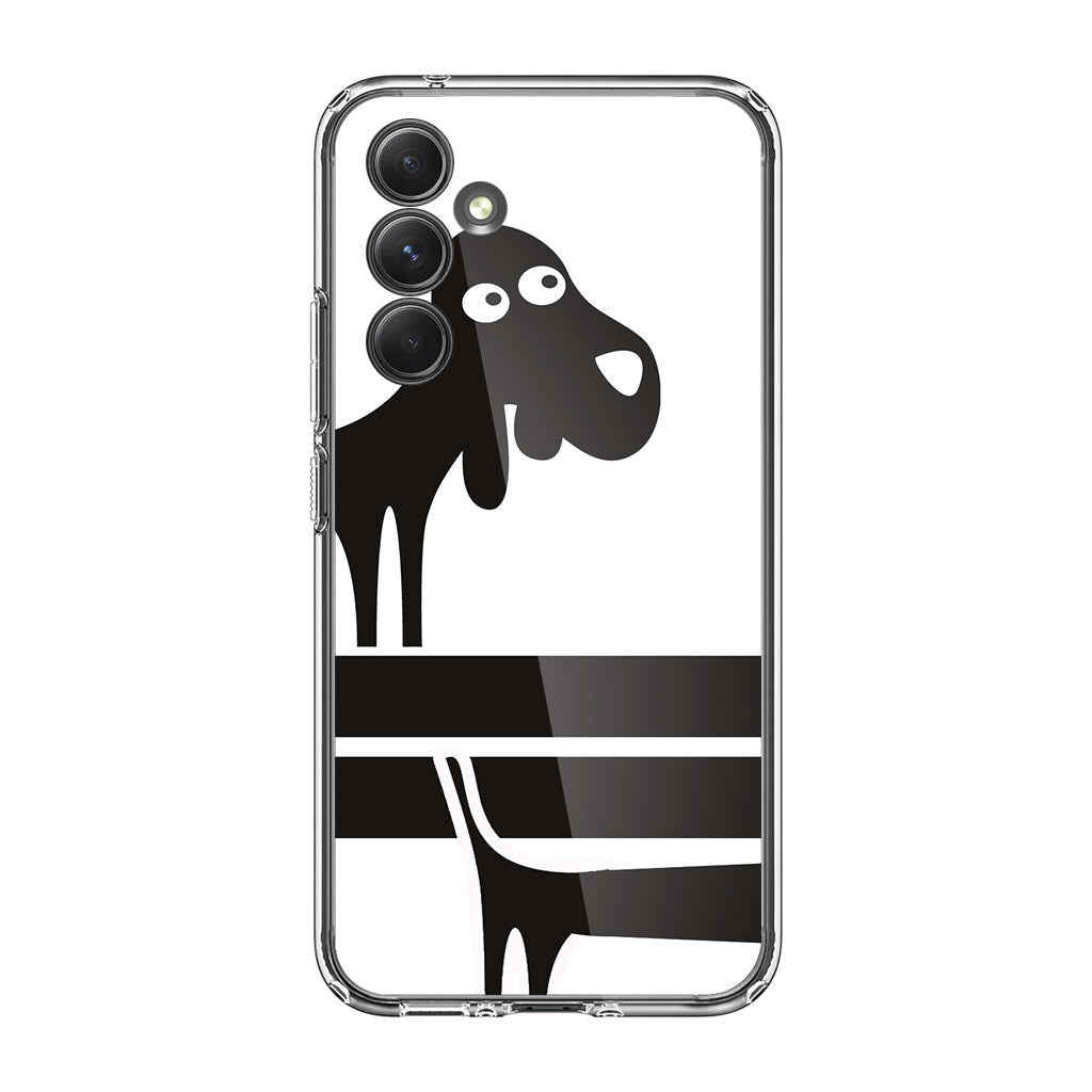 Long Dog Samsung Galaxy A35 5G Case