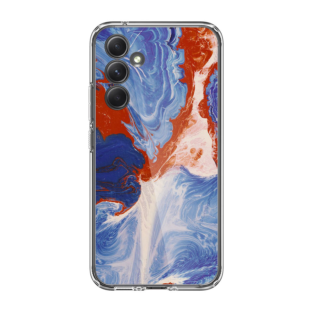 Mixed Paint Art Samsung Galaxy A35 5G Case