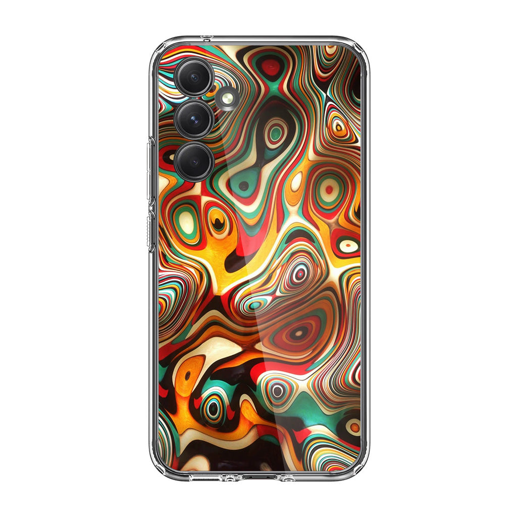 Plywood Art Samsung Galaxy A35 5G Case