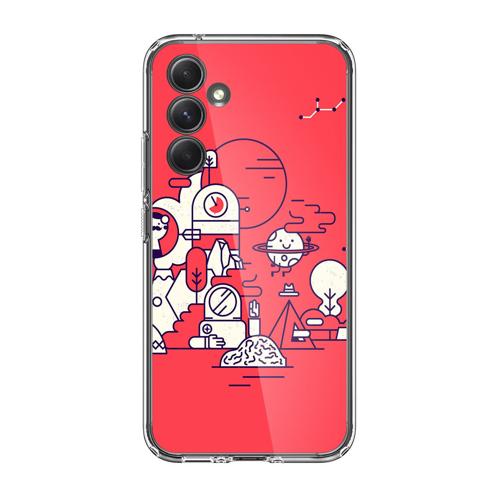 Red Planet Samsung Galaxy A35 5G Case