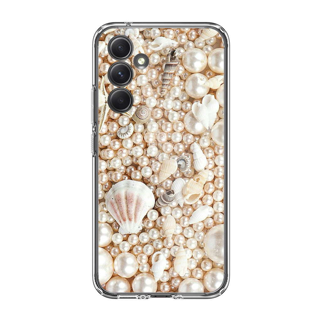 Shiny Pearl Samsung Galaxy A35 5G Case