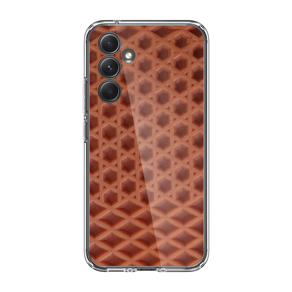 Shoe Soles Pattern Samsung Galaxy A35 5G Case