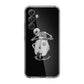 Skeleton Rides Scooter Samsung Galaxy A35 5G Case