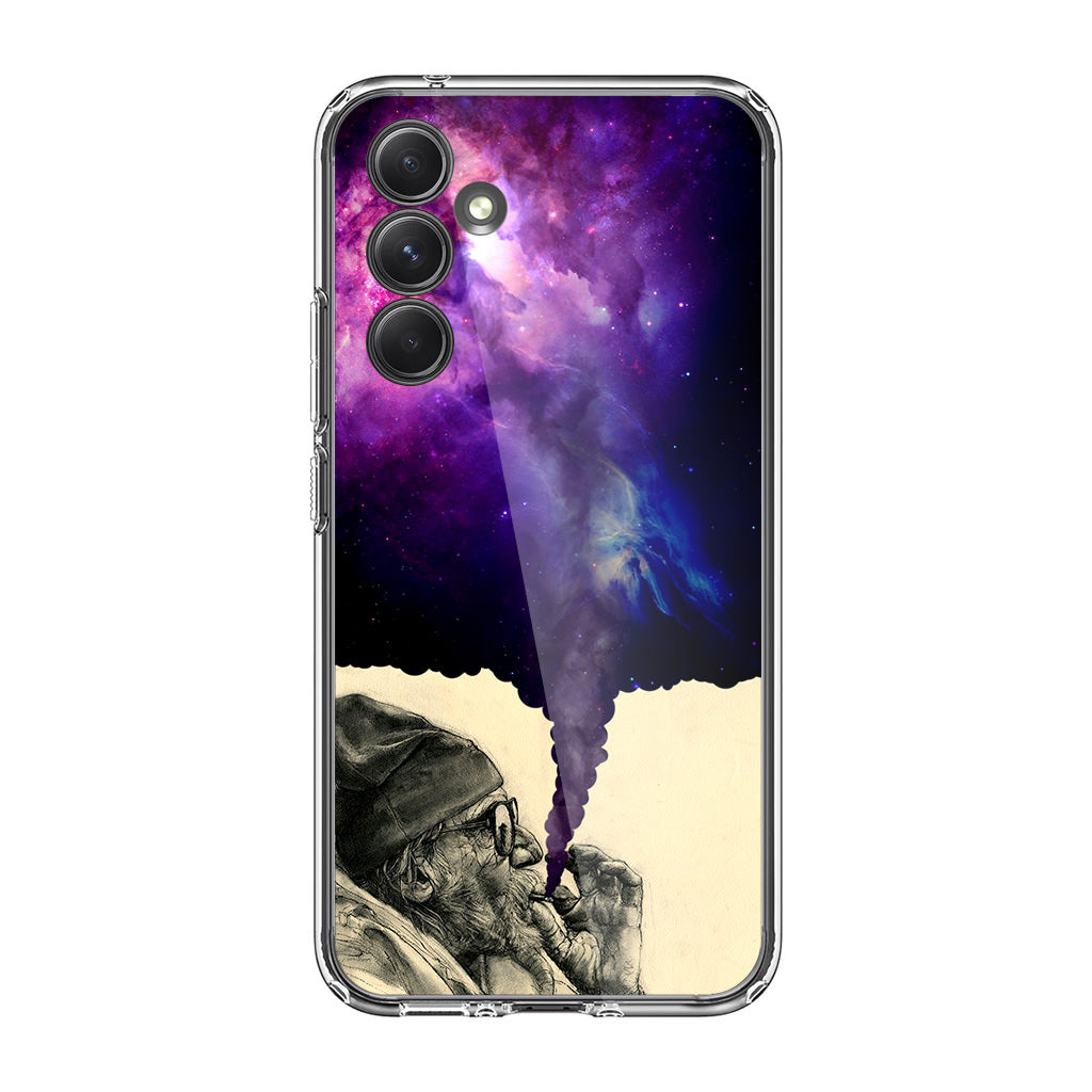 Smoking Galaxy Samsung Galaxy A35 5G Case