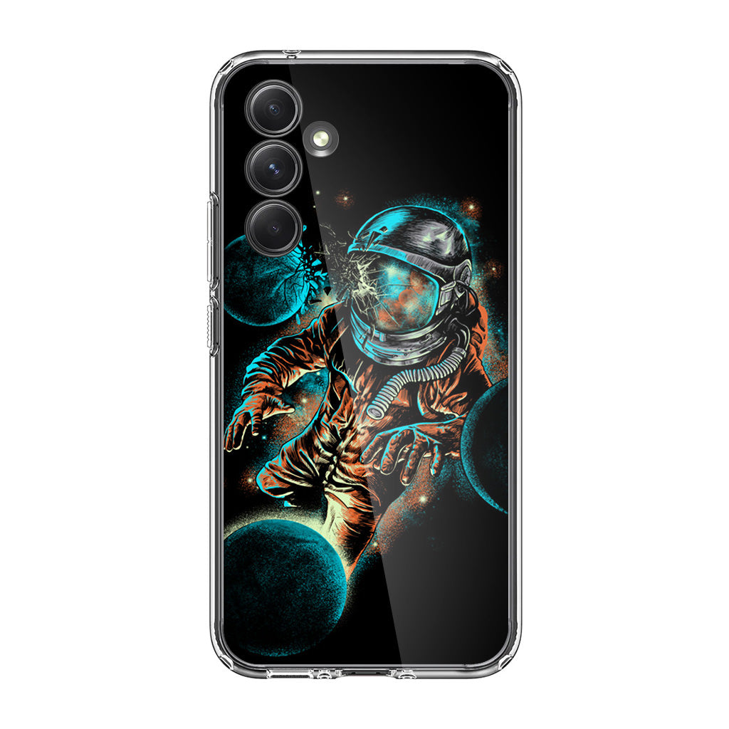 Space Impact Samsung Galaxy A35 5G Case