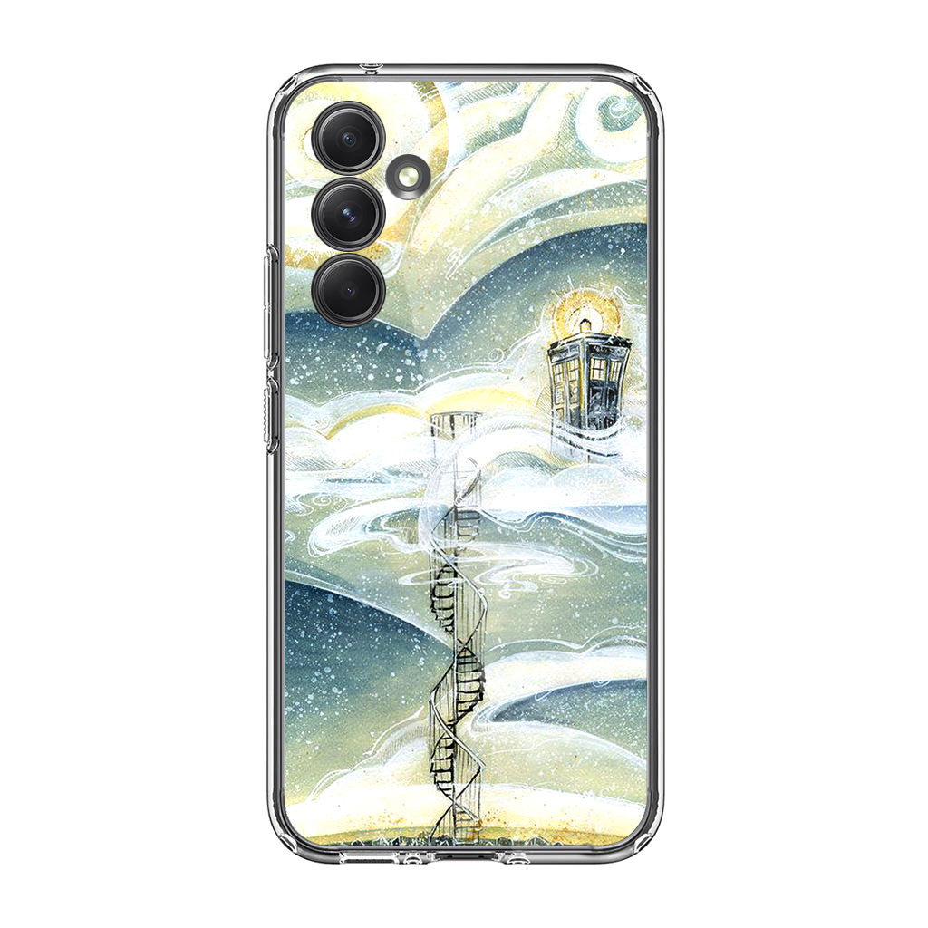 Tardis Cloud Samsung Galaxy A35 5G Case