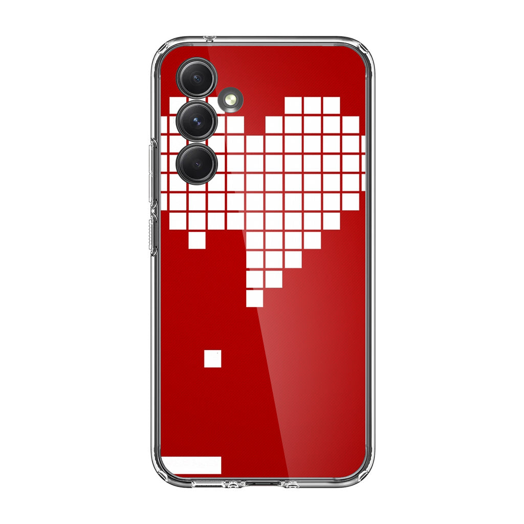 Tetris Heart Samsung Galaxy A35 5G Case