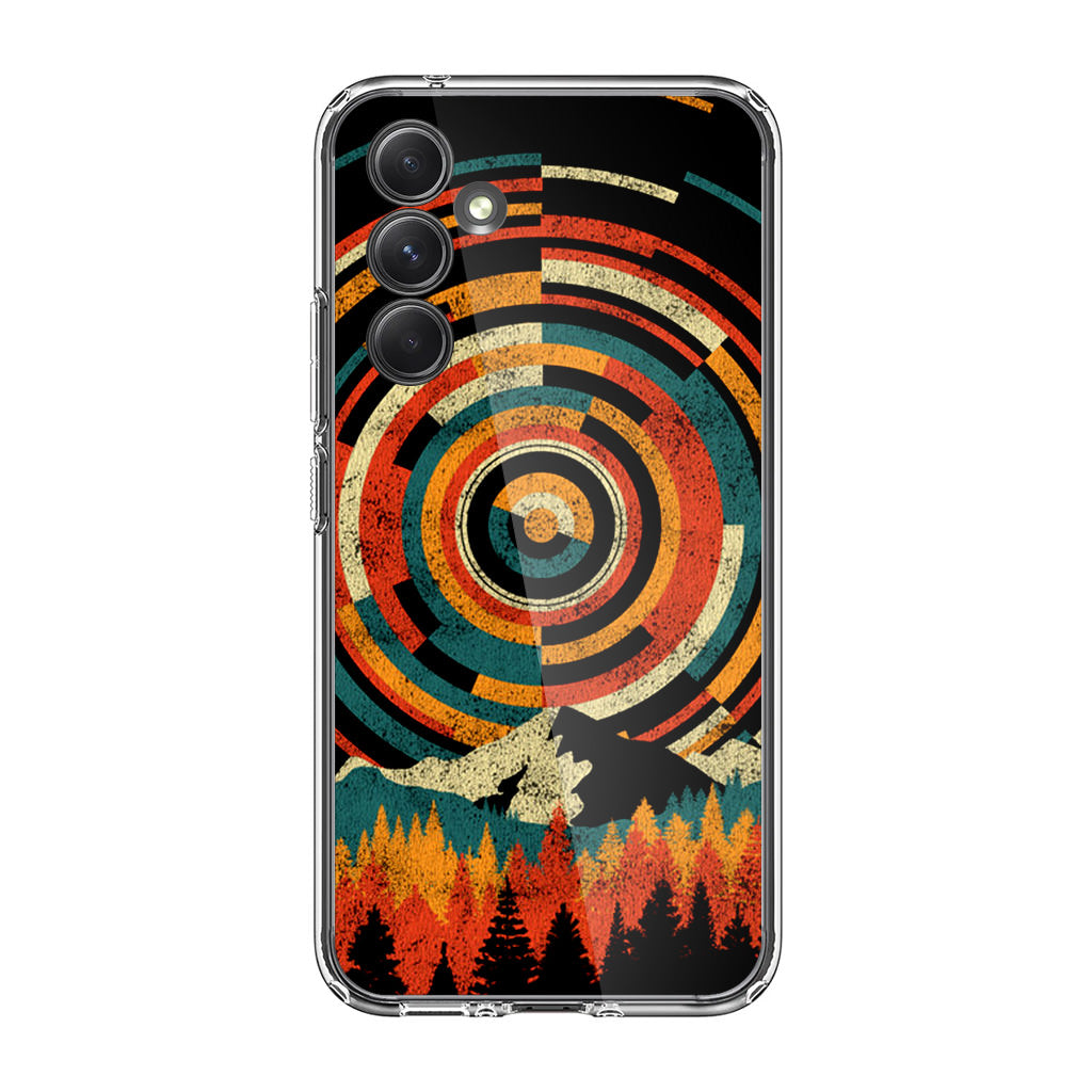 The Geometry Of Sunrise Samsung Galaxy A35 5G Case