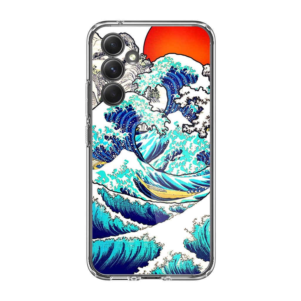 The Great Wave off Kanagawa Samsung Galaxy A35 5G Case