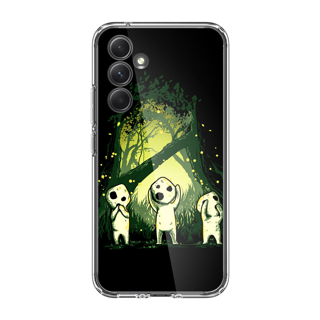 Three Wise Of Kodama Samsung Galaxy A35 5G Case