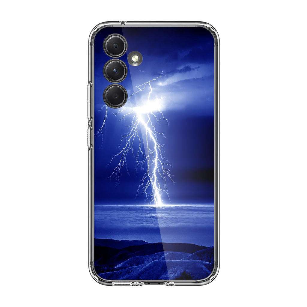 Thunder Over The Sea Samsung Galaxy A35 5G Case