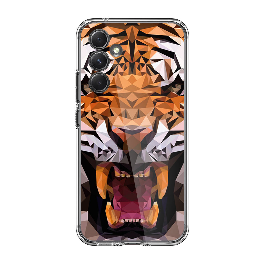 Tiger Polygon Samsung Galaxy A35 5G Case