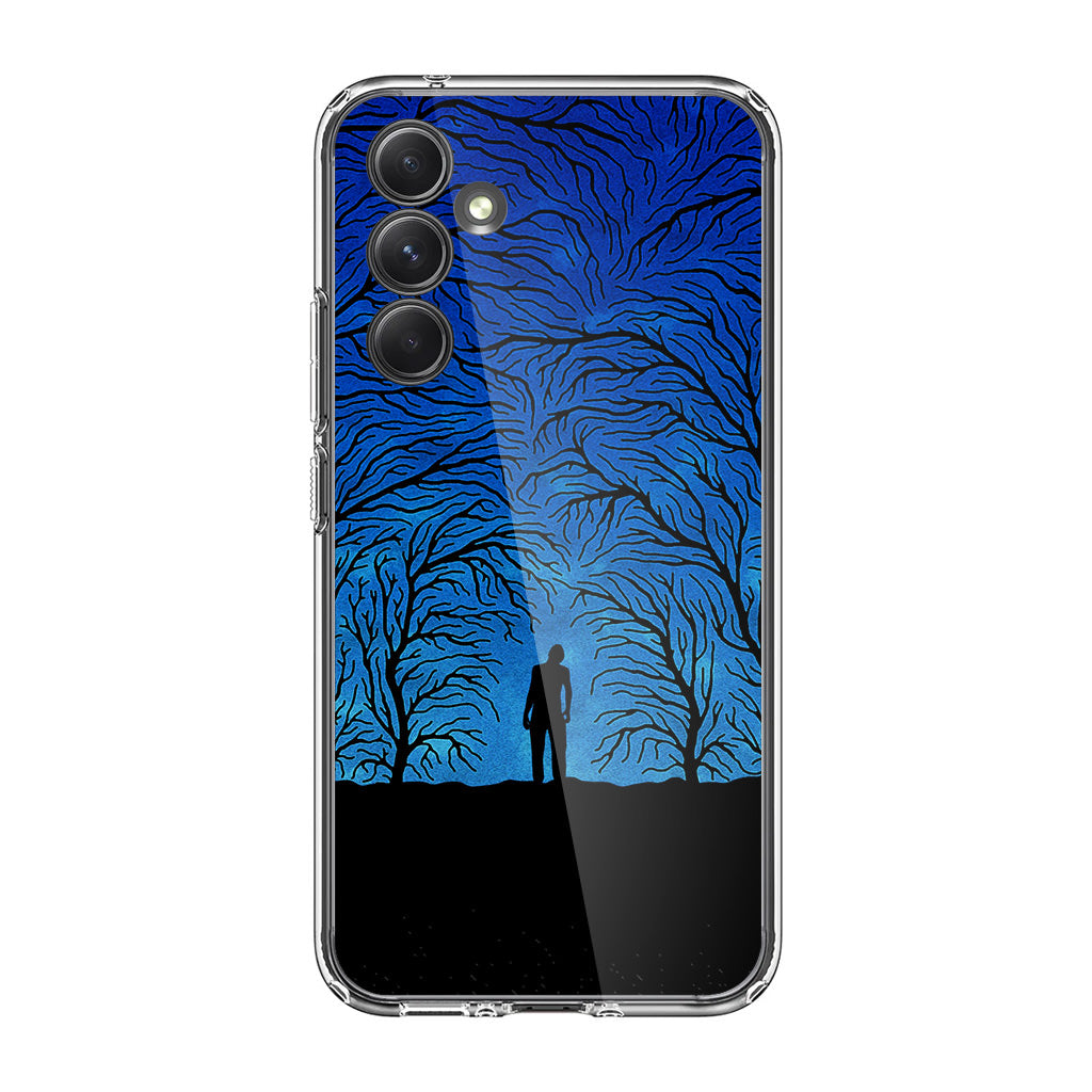 Trees People Shadow Samsung Galaxy A35 5G Case