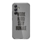 Work Hard Stay Humble Samsung Galaxy A35 5G Case