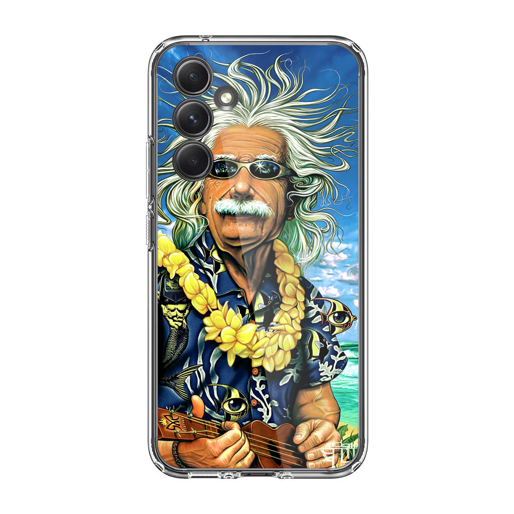 Albert Enstein On Vacation Samsung Galaxy A35 5G Case