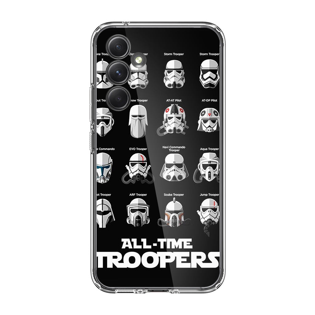 All-Time Troopers Samsung Galaxy A35 5G Case