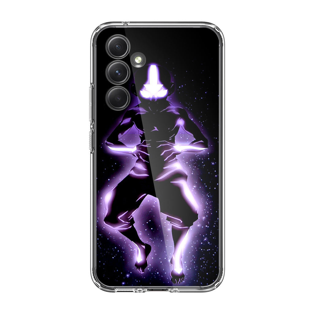 Avatar Aang In Spirit World Mode Samsung Galaxy A35 5G Case