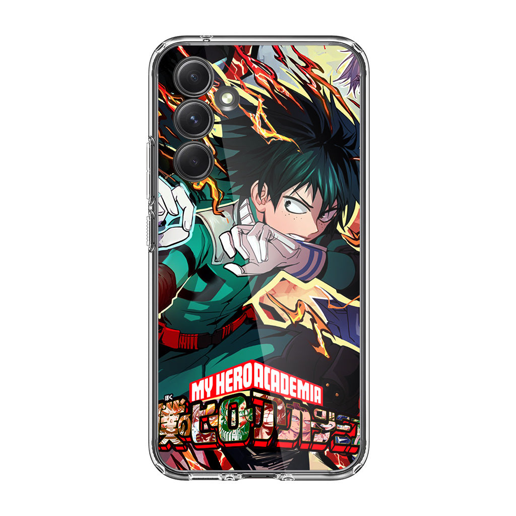 Boku No Hero Academia Cover Samsung Galaxy A35 5G Case