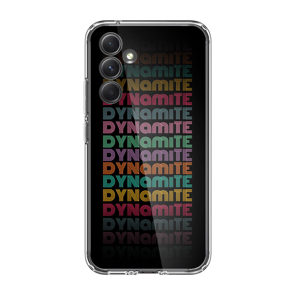 BTS Dynamite Samsung Galaxy A35 5G Case