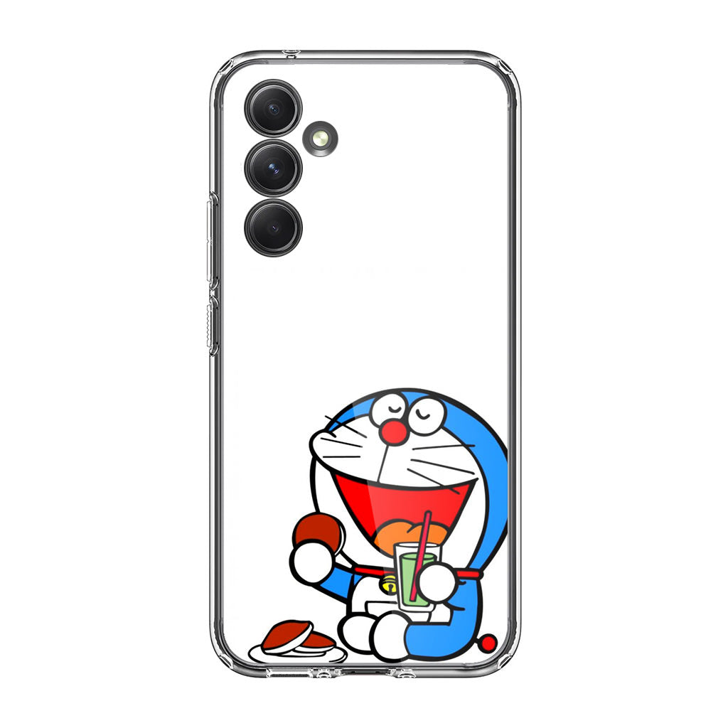 Doraemon Minimalism Samsung Galaxy A35 5G Case