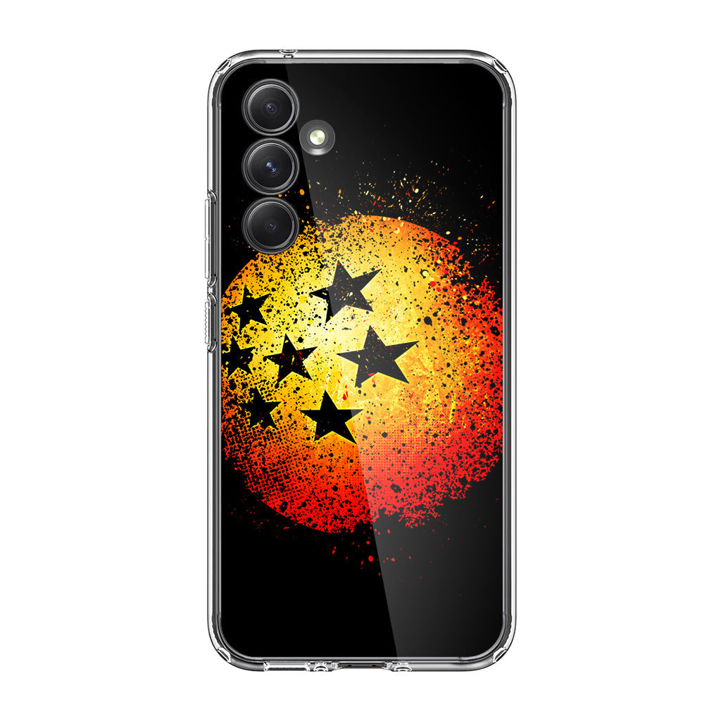 Dragon Ball Seven Stars Samsung Galaxy A35 5G Case