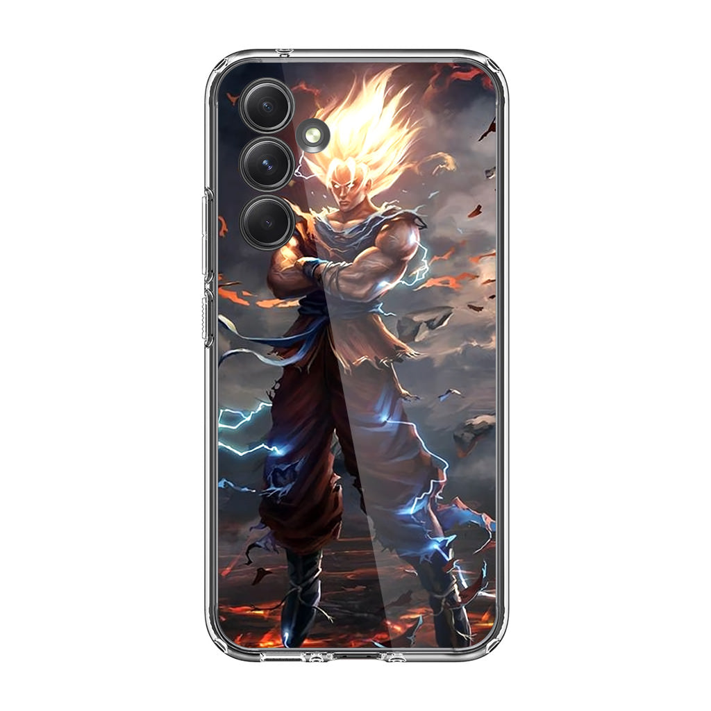 Evil Goku Samsung Galaxy A35 5G Case