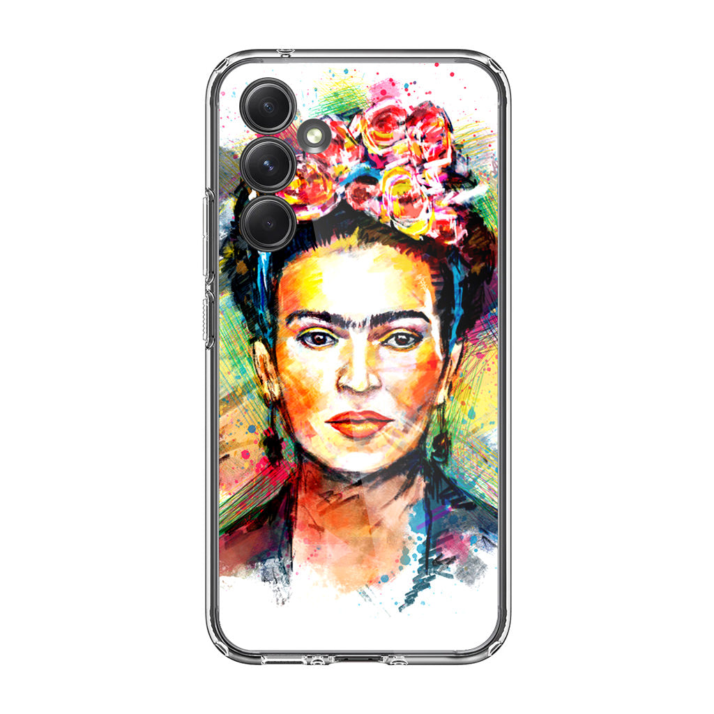 Frida Kahlo Painting Art Samsung Galaxy A35 5G Case