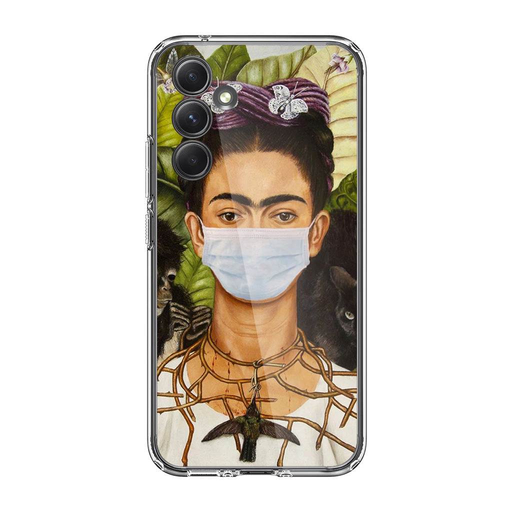 Frida Kahlo Wear Mask Samsung Galaxy A35 5G Case