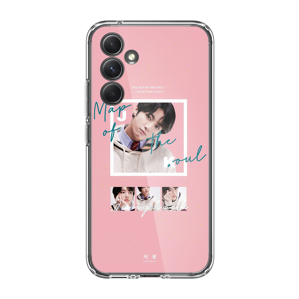 Jungkook Map Of The Soul BTS Samsung Galaxy A35 5G Case